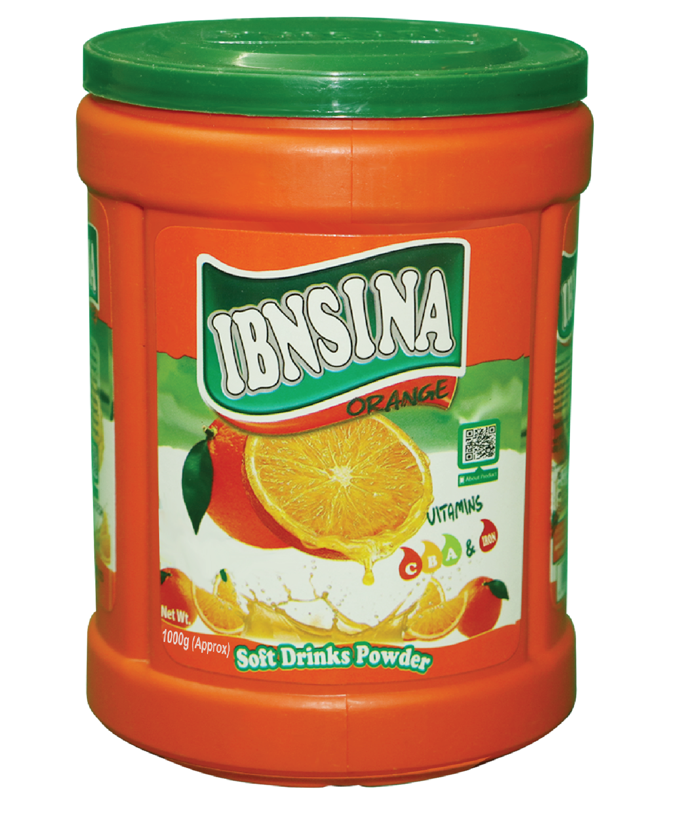 IBNSINA Orange Soft Drink Powder